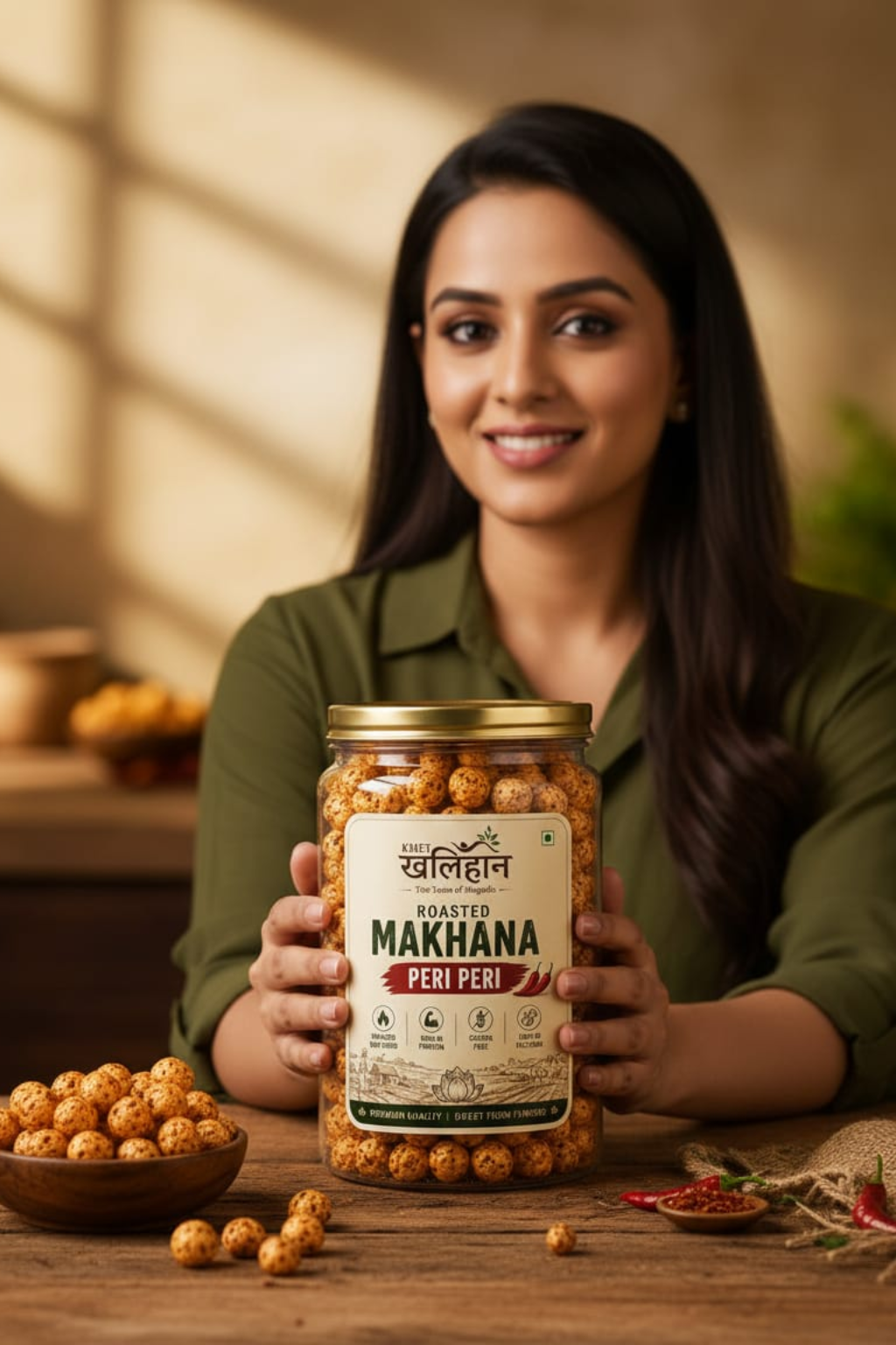 Peri Peri Roasted Makhana